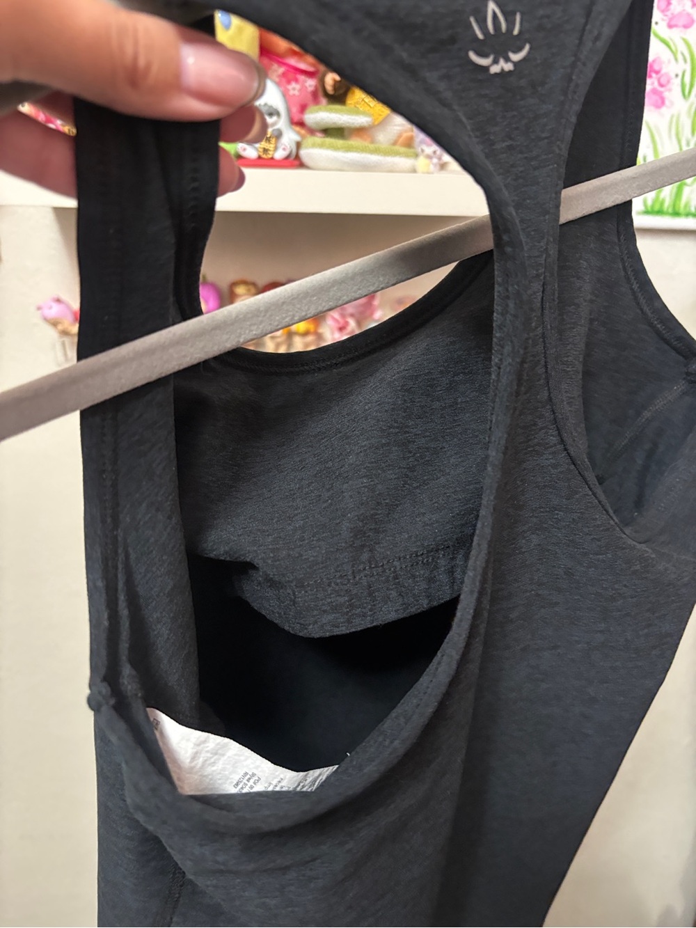 Beyond yoga, black racer back , tank top size medium - Picture 5 of 6